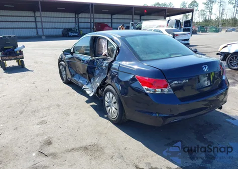 2009 Honda Accord 2.4 Lx z USA, uszkodzony, nr VIN JHMCP26319C011914